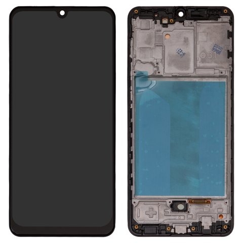 Дисплей Samsung SM-A315 Galaxy A31, чорний | з тачскріном | в передній панелі | High Copy, OLED, со стандартным ободком | дисплейный модуль, экран