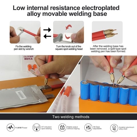 Тримач электродов точечной сварки Glitter HB-70A | держатель