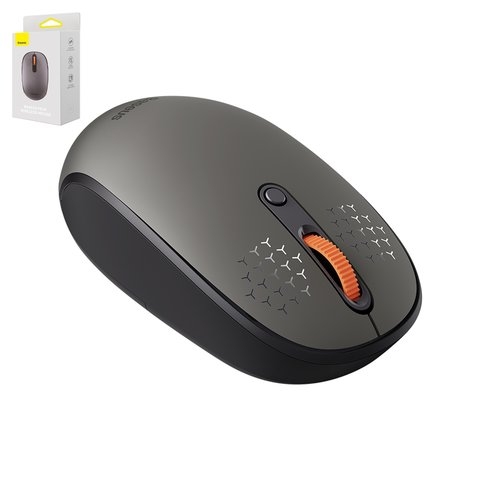 Компьютерная мыша Baseus Creator, серая, беспроводная, 2.4G, #B01055502833-00