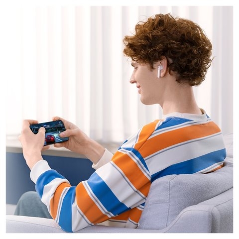 Гарнитура Baseus Bowie WX5, беспроводная, белая, с зарядным кейсом, #A00051000213-00