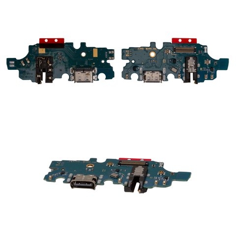 Плата зарядки Samsung SM-A146 Galaxy A14 5G, шлейф коннектора зарядки, коннектора наушников, с микрофоном, High Copy