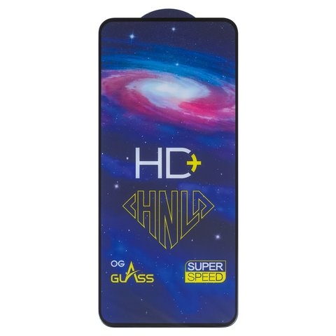 Захисне скло Xiaomi Redmi 12 4G, Redmi 12 5G, 0,33 мм 9H, iNob, Full Glue, клей на усій поверхні, сумісне з чохлом, чорне стекла, HD+ | Закаленное защитное стекло