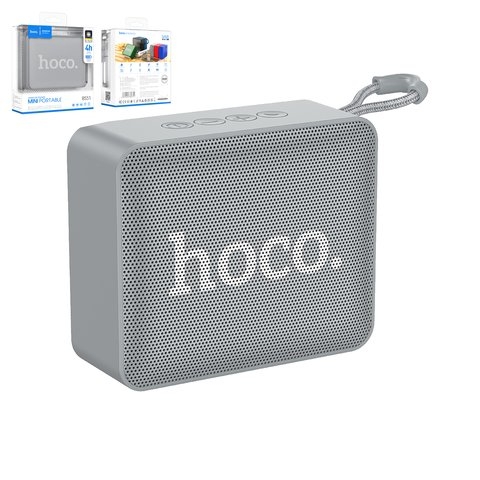 Портативная беспроводная колонка Hoco BS51, черная, Bluetooth 5.2, 5W*1, #6931474780737