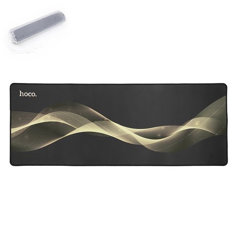Коврик мыши Hoco GM22, чорний, ткань, резина, #6931474799975
