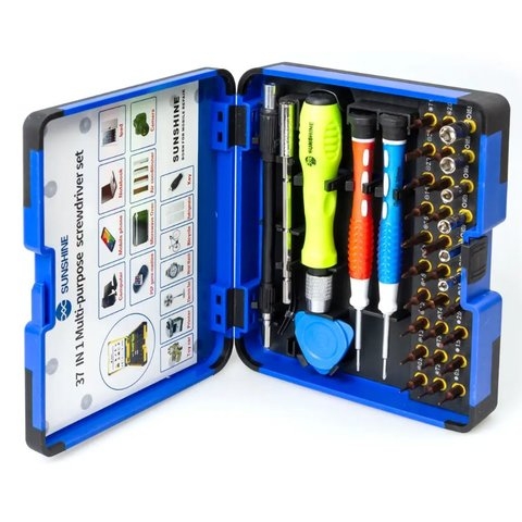 Набор инструментов для разборки мобильных устройств Sunshine SS-5110, 37 in 1