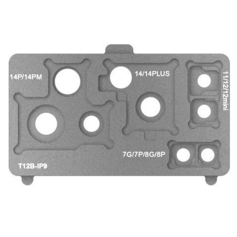 Фиксатор плат Sunshine T12B-IP9 для Apple iPhone 11, iPhone 12, iPhone 12 mini, iPhone 14, iPhone 14 Plus, iPhone 14 Pro, iPhone 14 Pro Max, iPhone 7, iPhone 7 Plus, iPhone 8, iPhone 8 Plus, camera module