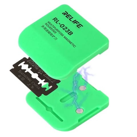 Cкребок для снятия клея RELIFE RL-023B, с лезвием