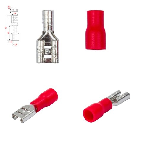 Коннектор плоский FDD1.25-187, 