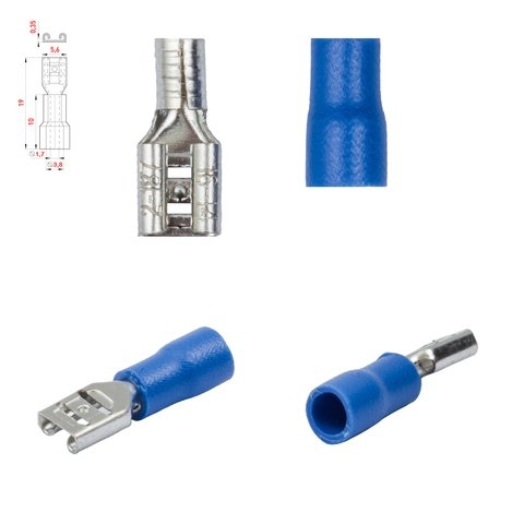 Коннектор плоский FDD1.25-187, 