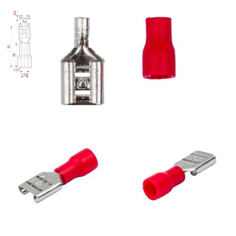 Коннектор плоский FDD1.25-250, 