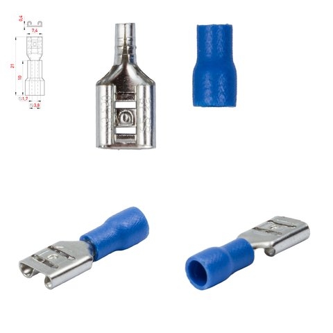 Коннектор плоский FDD1.25-250, 