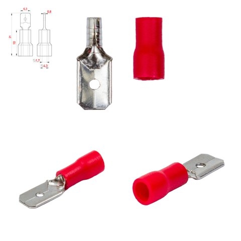 Коннектор плоский MDD1.25-250, 