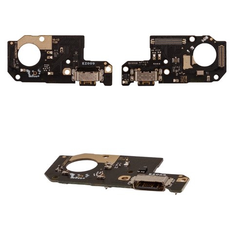 Плата зарядки Xiaomi Redmi Note 12 4G, шлейф коннектора зарядки, с микрофоном, Original (PRC)