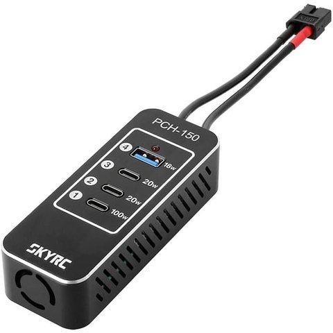 Зарядное устройство SkyRC PCH-150, Hub, с активным охлаждением