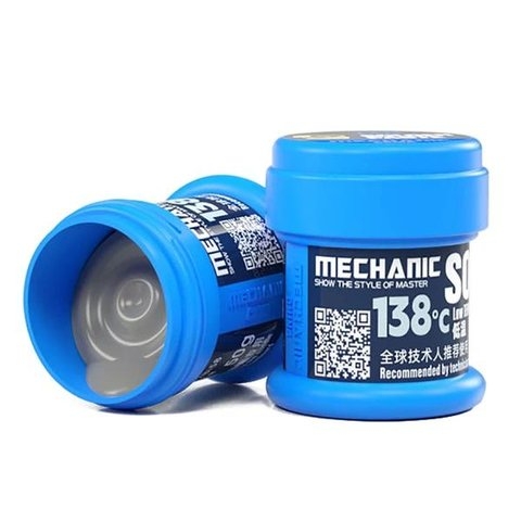 BGA-паста Mechanic DW50, бессвинцовая, 138 °C, 50 г