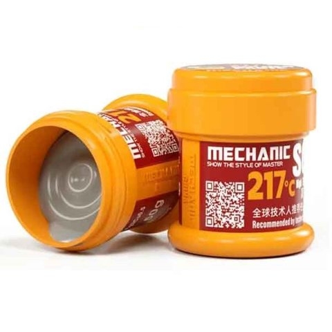 BGA-паста Mechanic GW50, бессвинцовая, 217 °C, 50 г