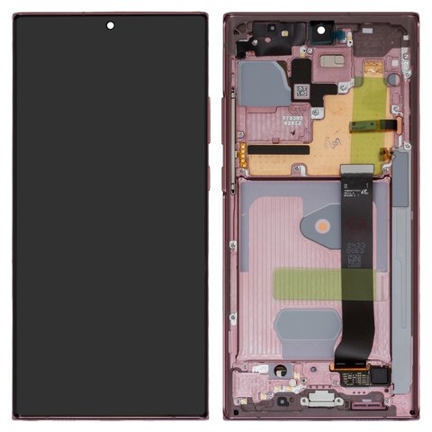 Дисплей Samsung SM-N985 Galaxy Note 20 Ultra, SM-N986 Galaxy Note 20 Ultra 5G, бронзовый | з тачскріном | в передній панелі | Original (PRC) | дисплейный модуль, экран