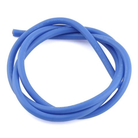Проволока в силиконовой изоляции 10AWG, 5,31 мм², 1 м, синій