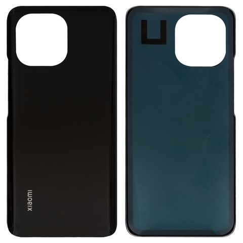 Задня кришка Xiaomi Mi 11, M2011K2C, M2011K2G, чорна, High Copy | корпус, задняя панель аккумулятора, АКБ, батареи