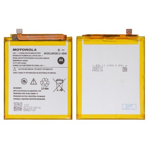 Акумулятор Motorola Moto E6 Play, XT2029, Moto E6s, XT2053, KS40, Original (PRC) | 3-12 міс. гарантії | АКБ, батарея, аккумулятор