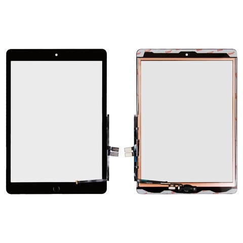Тачскрин Apple iPad 10.2 2021, чорний, High Copy, с кнопкой HOME, #A2602 / A2603 / A2604