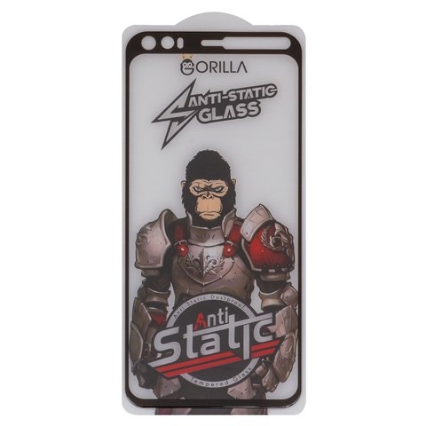 Захисне скло Google Pixel 4, iNobi, Full Glue, сумісне з чохлом, Anti-Static, без пакування, чорне, клей на усій поверхні, gorilla | Закаленное защитное стекло