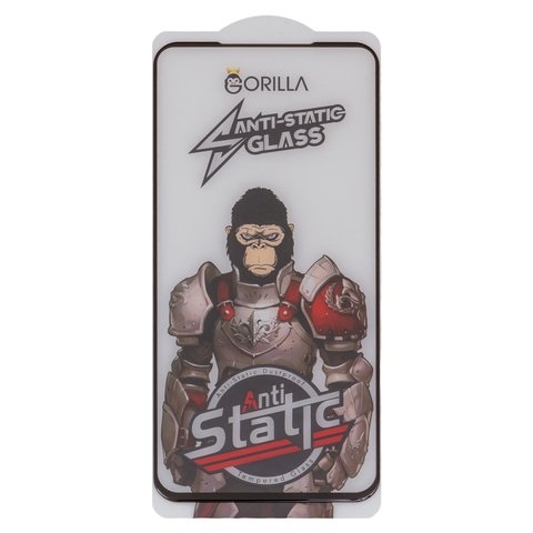 Захисне скло Google Pixel 4a, iNobi, Full Glue, сумісне з чохлом, Anti-Static, без пакування, чорне, клей на усій поверхні, gorilla | Закаленное защитное стекло