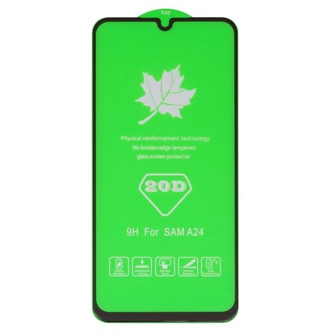 Захисне скло Samsung SM-A155 Galaxy A15, SM-A156 Galaxy A15 5G, SM-A245 Galaxy A24, SM-A256 Galaxy A25, SM-M156 Galaxy M15 5G, SM-M346 Galaxy M34, Xiaomi Redmi Note 8 Pro, iNobi, Full Glue, клей на усій поверхні, сумісне з чохлом, без пакування, чорне | Закаленное защитное стекло