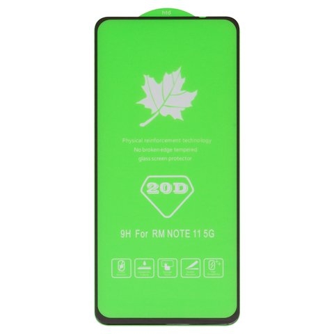 Захисне скло Xiaomi Poco M4 Pro 5G, Redmi Note 11 5G, Redmi Note 11S 5G, Redmi Note 11T 5G, iNobi, Full Glue, клей на усій поверхні, сумісне з чохлом, без пакування, чорне | Закаленное защитное стекло