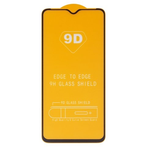 Захисне скло Xiaomi Redmi Note 8 Pro, M1906G7I, M1906G7G, iNobi, Full Glue, клей на усій поверхні, сумісне з чохлом, без пакування, чорне | Закаленное защитное стекло