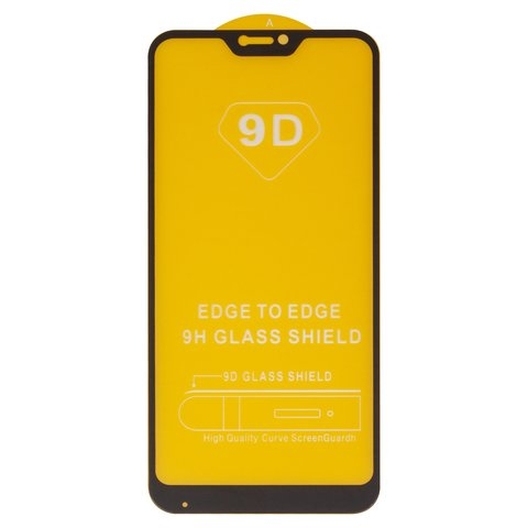 Захисне скло Xiaomi Mi A2 Lite, Redmi 6 Pro, iNobi, Full Glue, клей на усій поверхні, сумісне з чохлом, без пакування, чорне | Закаленное защитное стекло