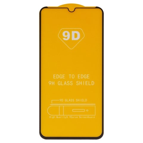 Захисне скло Xiaomi Redmi 7, M1810F6LG, M1810F6LH, M1810F6LI, iNobi, Full Glue, клей на усій поверхні, сумісне з чохлом, без пакування, чорне | Закаленное защитное стекло