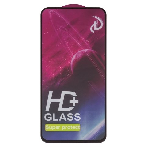 Захисне скло Samsung SM-A546 Galaxy A54 5G, iNob, Full Glue, клей на усій поверхні, сумісне з чохлом, чорне | Закаленное защитное стекло