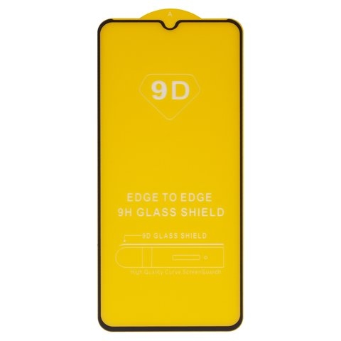 Захисне скло Tecno Spark 9 Pro, iNobi, Full Glue, клей на усій поверхні, сумісне з чохлом, без пакування, чорне | Закаленное защитное стекло