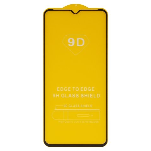 Захисне скло Nokia G10, G20, iNobi, Full Glue, клей на усій поверхні, сумісне з чохлом, без пакування, чорне | Закаленное защитное стекло