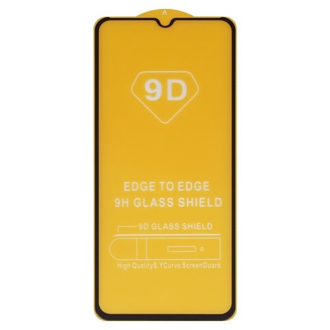 Захисне скло Motorola Moto E13 XT2345, iNobi, Full Glue, клей на усій поверхні, сумісне з чохлом, без пакування, чорне | Закаленное защитное стекло