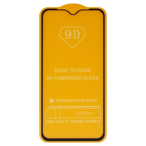 Захисне скло Huawei Honor 8S, Y5 (2019), iNobi, Full Glue, клей на усій поверхні, сумісне з чохлом, без пакування, чорне | Закаленное защитное стекло