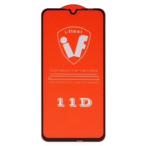 Захисне скло Huawei P Smart (2019), P Smart (2020), iNobi, Full Glue, клей на усій поверхні, сумісне з чохлом, без пакування, чорне | Закаленное защитное стекло