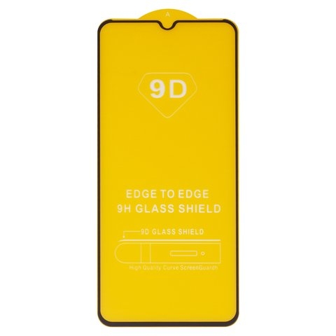 Захисне скло Samsung SM-A022F Galaxy A02, A326 Galaxy A32 5G, iNobi, Full Glue, клей на усій поверхні, сумісне з чохлом, без пакування, чорне | Закаленное защитное стекло