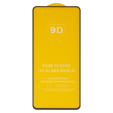 Захисне скло Samsung SM-A715 Galaxy A71, SM-G770 Galaxy S10 Lite, SM-N770 Galaxy Note 10 Lite, iNobi, Full Glue, клей на усій поверхні, сумісне з чохлом, без пакування, чорне | Закаленное защитное стекло