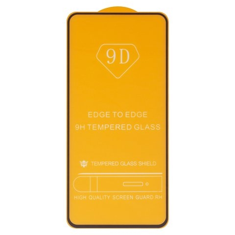 Захисне скло Xiaomi 12 Lite, iNobi, Full Glue, клей на усій поверхні, сумісне з чохлом, без пакування, чорне | Закаленное защитное стекло