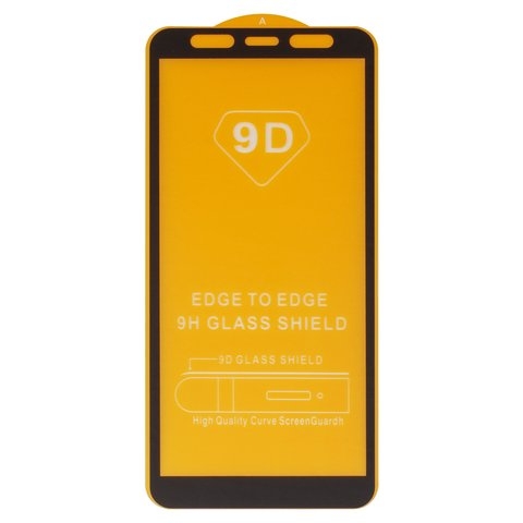 Захисне скло Xiaomi Redmi 5 Plus, iNobi, Full Glue, клей на усій поверхні, сумісне з чохлом, без пакування, чорне | Закаленное защитное стекло