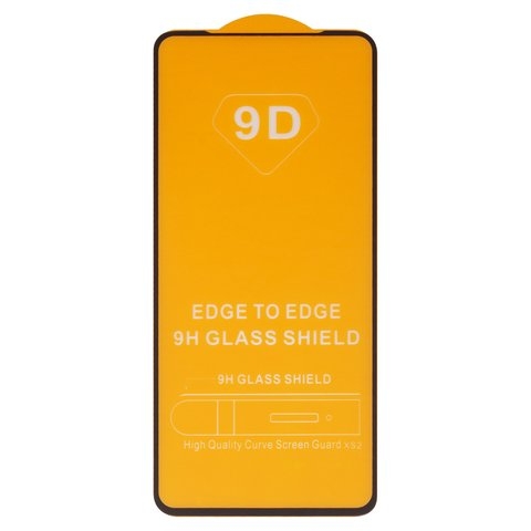 Захисне скло Xiaomi Redmi Note 12 Pro 4G, iNobi, Full Glue, клей на усій поверхні, сумісне з чохлом, без пакування, чорне | Закаленное защитное стекло