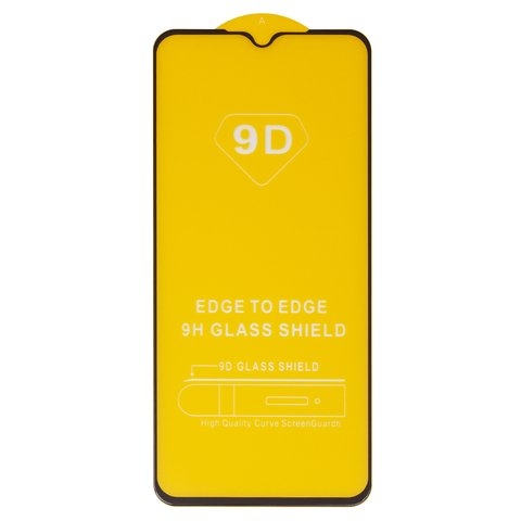 Захисне скло Xiaomi Redmi Note 8T, M1908C3XG, iNobi, Full Glue, клей на усій поверхні, сумісне з чохлом, без пакування, чорне | Закаленное защитное стекло