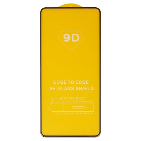 Захисне скло Xiaomi Redmi Note 9 Pro, Redmi Note 9 Pro Max, Redmi Note 9S, iNobi, Full Glue, клей на усій поверхні, сумісне з чохлом, без пакування, чорне | Закаленное защитное стекло