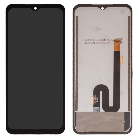 Дисплей Ulefone Armor 21, чорний | з тачскріном | Original (реновація) | дисплейный модуль, экран