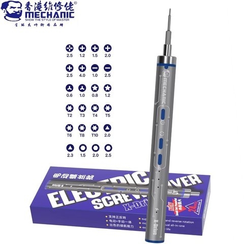 Беспроводная электрическая отвертка Mechanic X-Drive