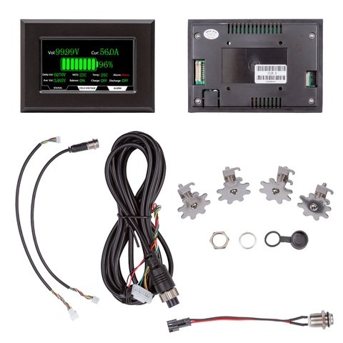 Дисплей BMS-контроллера JIKONG, 4, 3", с сенсорным экраном, c кабелем