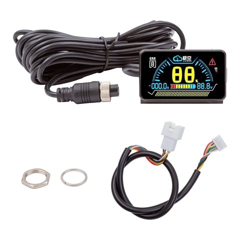 Дисплей BMS-контроллера JIKONG, 2, 5", с кнопкой активации, c кабелем