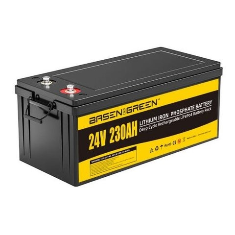Акумулятор Basen BG24230, LiFePO4, 24 В, 230 Ач, bluetooth